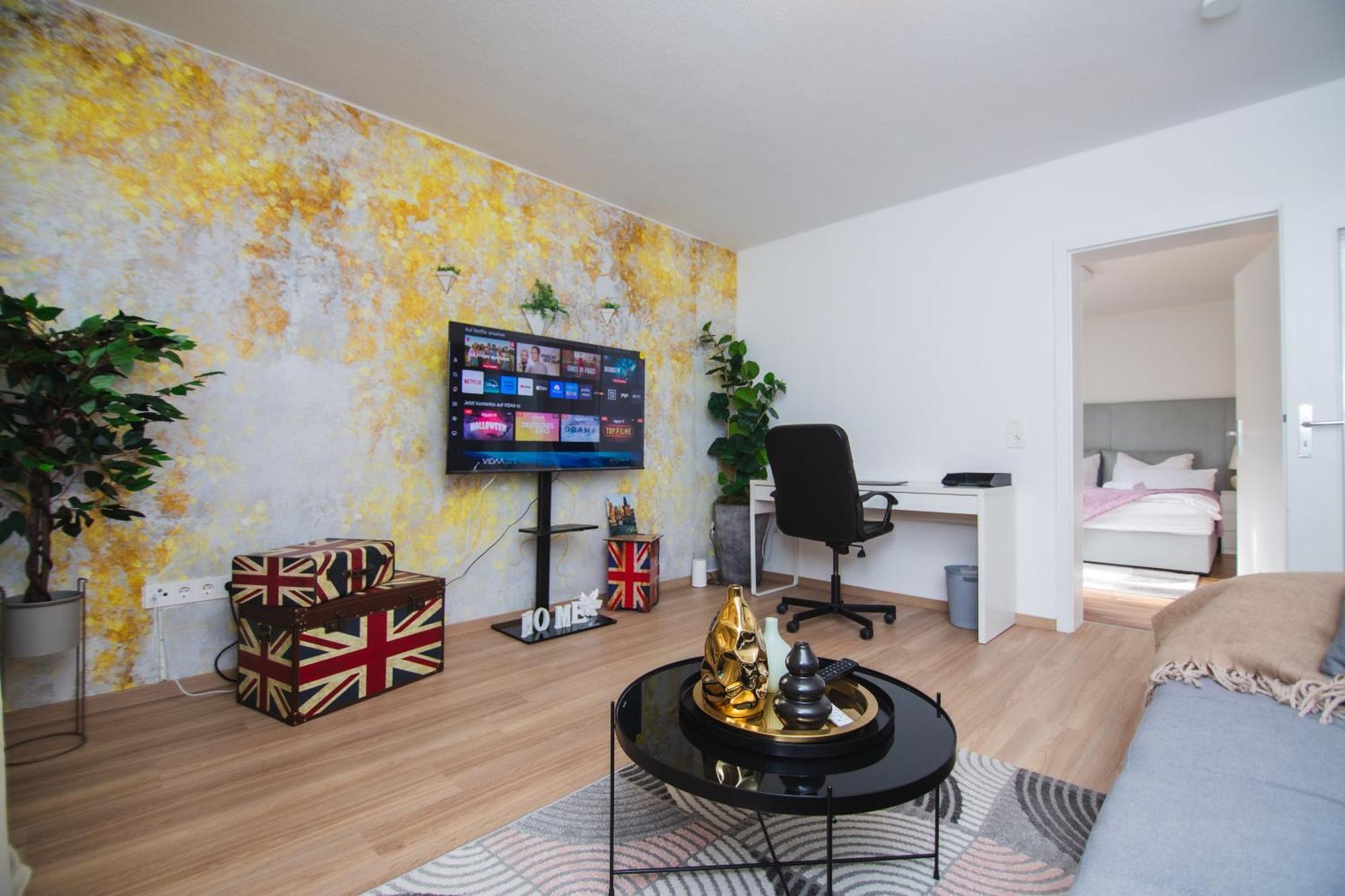 Dortmunder Erdgeschoss-luxusloft Mit Grossen Balkon, Netflix Und 250 Mbytes Highspeed Wifi *