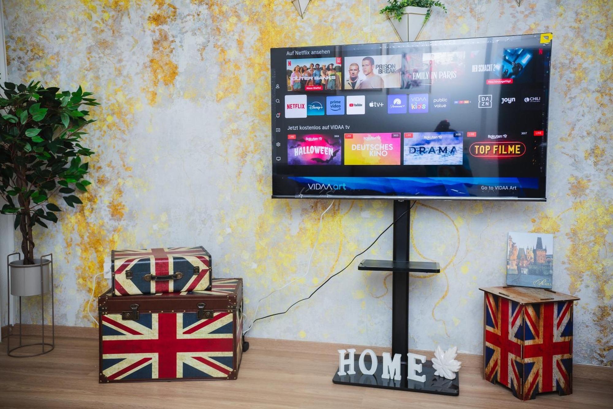 Apartment Dortmunder Erdgeschoss-luxusloft Mit Grossen Balkon, Netflix Und 250 Mbytes Highspeed Wifi