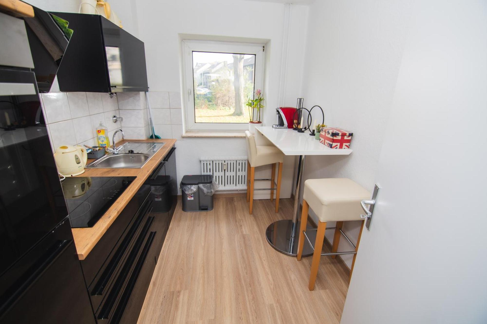 Dortmunder Erdgeschoss-luxusloft Mit Grossen Balkon, Netflix Und 250 Mbytes Highspeed Wifi